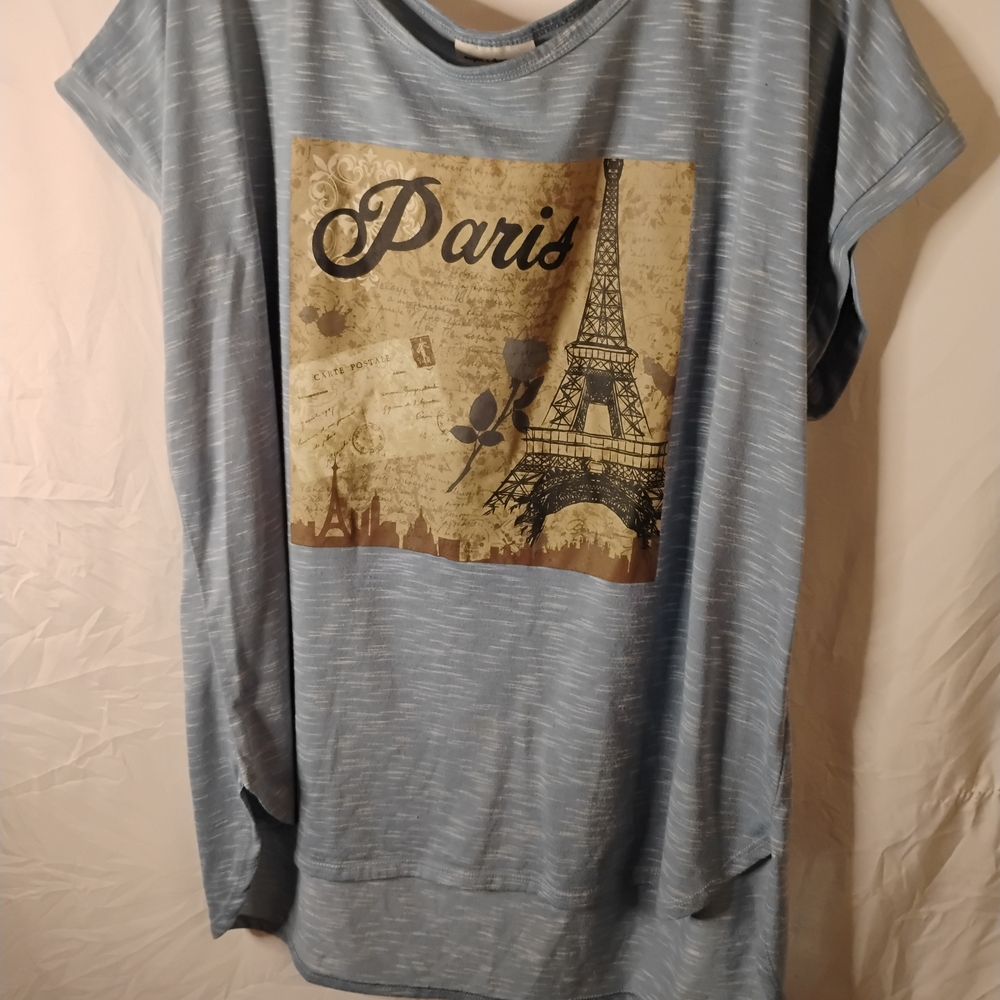 Sugar & Diamonds Paris Graphic Tunic Tee